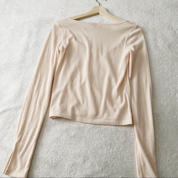 UO Out From Under Super Soft Ribbed Henley Top - Picture 11 of 14